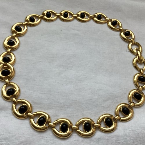 Vintage necklace monet gold - vintage,