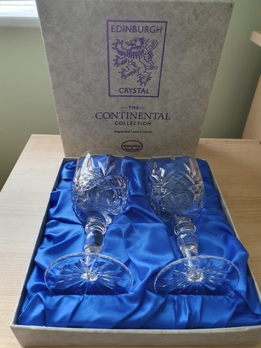 Pair edinburgh crystal - ,