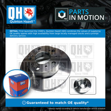 2x Brake Discs Pair Solid fits