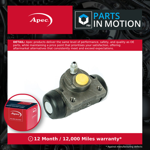 Wheel cylinder fits fiat - wheel,