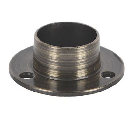 Antique brass 25mm round - brass,