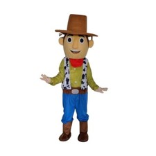 Woody Mascot Costume Halloween Birthday Party Adult Fancy Cosplay Dress Up