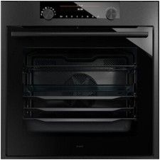 Asko OP8687B Pyrolytic Multifunction Single Oven – Black Steel