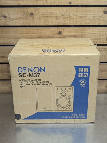 Denon m37 stereo bookshelf - denon,