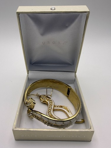 Aurora vintage enamel snake - vintage,