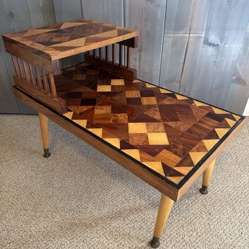 Vtg mcm tier end - tier, table