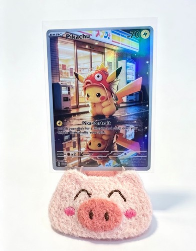 Pikachu fanmade custom - fanmade, cards