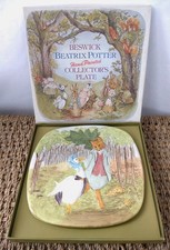Beswick Beatrix Potter 1979 Plate In Original Box 1st Edition Hand Painted VGC