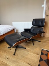 REAL Charles and Ray Eames Vintage Mid-Century Lounge Chair and Ottoman