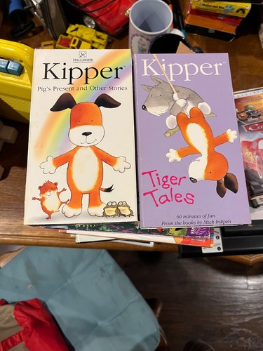 Kipper vhs video - kipper, tape