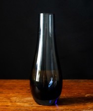 Beautiful Mid Century Hand Made Caithness Crystal Vase 19.5cm – Minor Ch