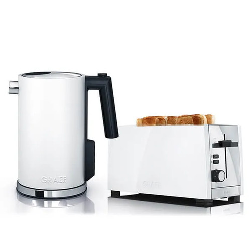 Graef white kettle 4 slice - 4,