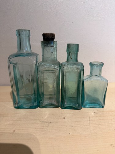 Vintage antique aqua blue - 4, aqua-blue
