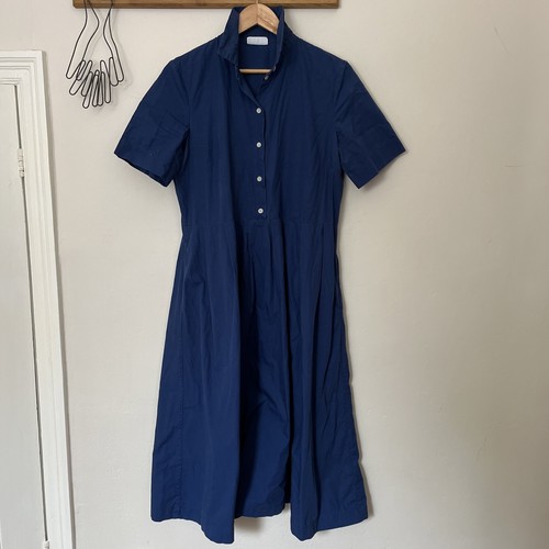Toast blue cotton shirt style - blue,