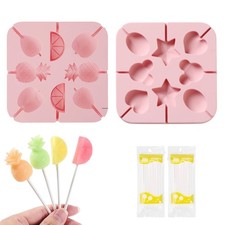 2x DIY Silicone Lollipop Molds