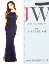 Jessica Wright Navy Maxi Dress
