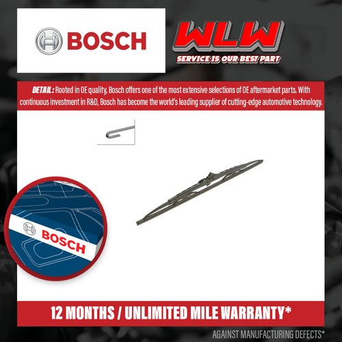 Rear wiper blade - blade, h450
