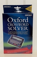Seiko ER3700 Oxford Crossword Solver / Theasauras / Spellchecker - Working Boxed