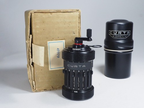 Curta calculator 1962 - calculator, 1