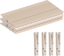 32 Wooden Clothes Pegs –