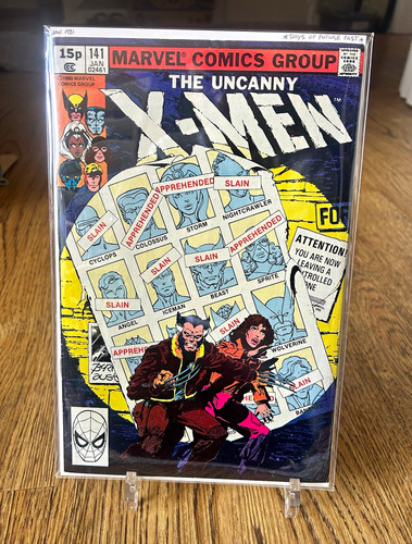 The uncanny men 141 marvel - the, #141