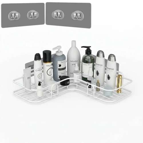 Corner shelf stainless steel - -,