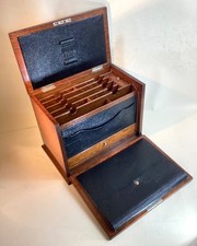 Antique Victorian Oak Desk Top