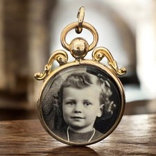 Antique Open Locket - 9ct