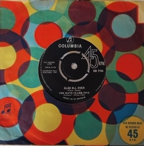 Dave clark five glad all - dave, over
