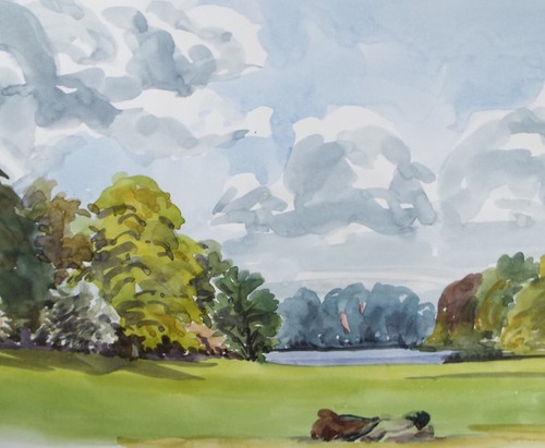 Original watercolour - original,