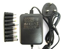 3 AMP 9 VOLT 27 WATT AC/AC POWER ADAPTOR SUPPLY CHARGER TRANSFORMER (MULTI JACK)