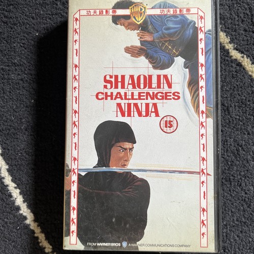 Shaolin challenges ninja vhs - challenges,