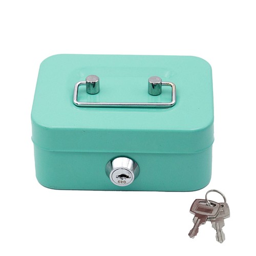 Money box tin - box, metal
