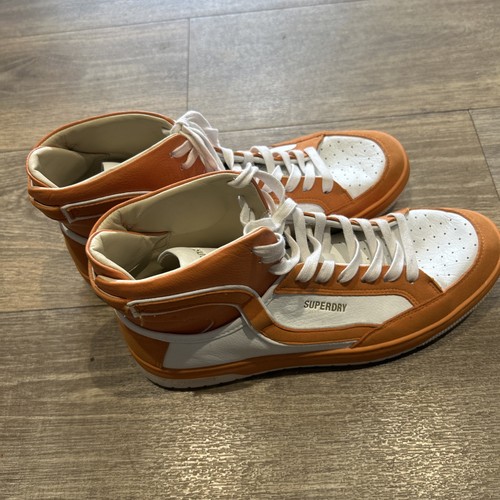 Men superdry orange - orange, white