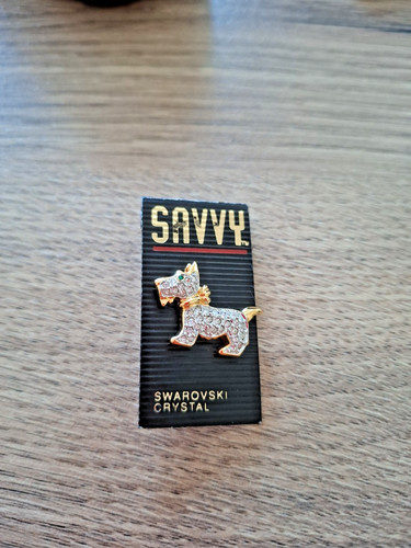 Swarovski savvy pin brooch - savvy,