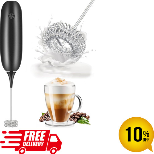 Milk frother handheld whisk - handheld,