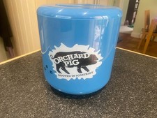 Orchard Pig “Rooted in Somerset” Blue Ice Bucket with Scoop – Brand New