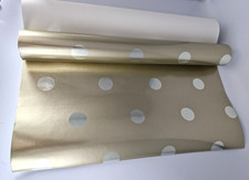 Anna French Gold Silver Spot Wallpaper Washable Finish AT20203