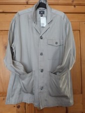 Mens Silver  Grey Long