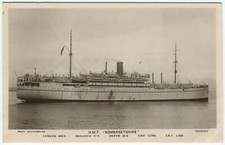 HM TROOPSHIP SOMERSETSHIRE