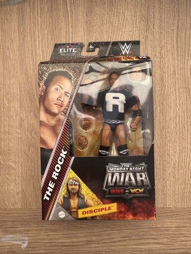 Mattel wwe the rock - rock, elite