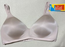 SLOGGI WOW COMFORT 2.0 NON WIRED PADDED BRA IN NUDE SIZE L