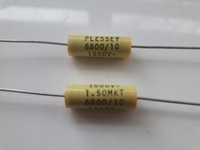 2pcs PLESSEY 6800pF 6800/10
