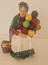 Royal Doulton Lady Figurine - The Old Balloon Seller HN1315 Figure