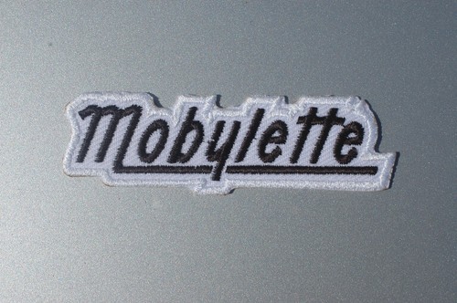 Mobylette iron sew on - mobylette,
