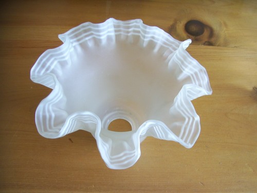 Superb edwardian glass frilled - edwardian,