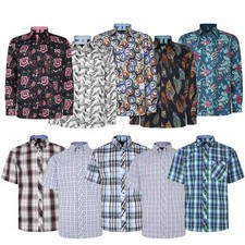 Kam Men's Printed Shirt Cotton