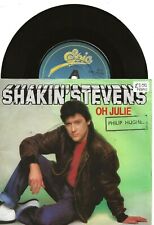 SHAKIN' STEVENS OH JULIE VERY RARE RARE UK PROMO SINGLE FROM 1982