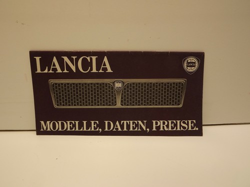 Brochure price list lancia - list,