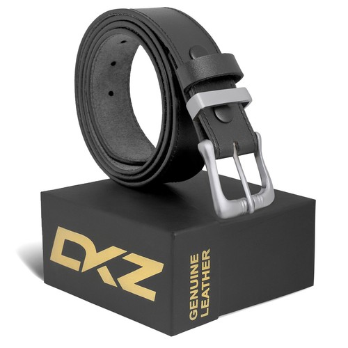 Leather belt 100 - %, genuine